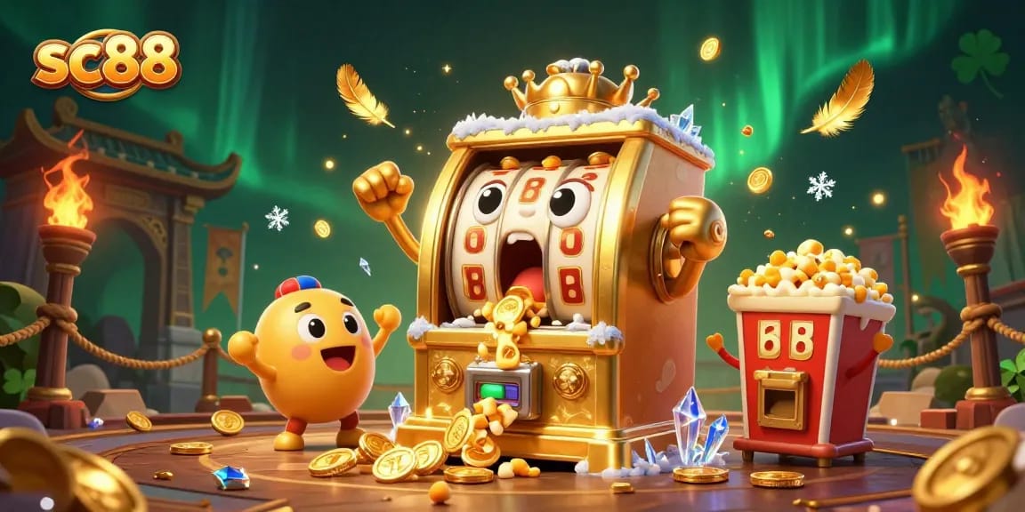Spin the reels on sc88 and enjoy the excitement of a jackpot celebration with animated slot machines!