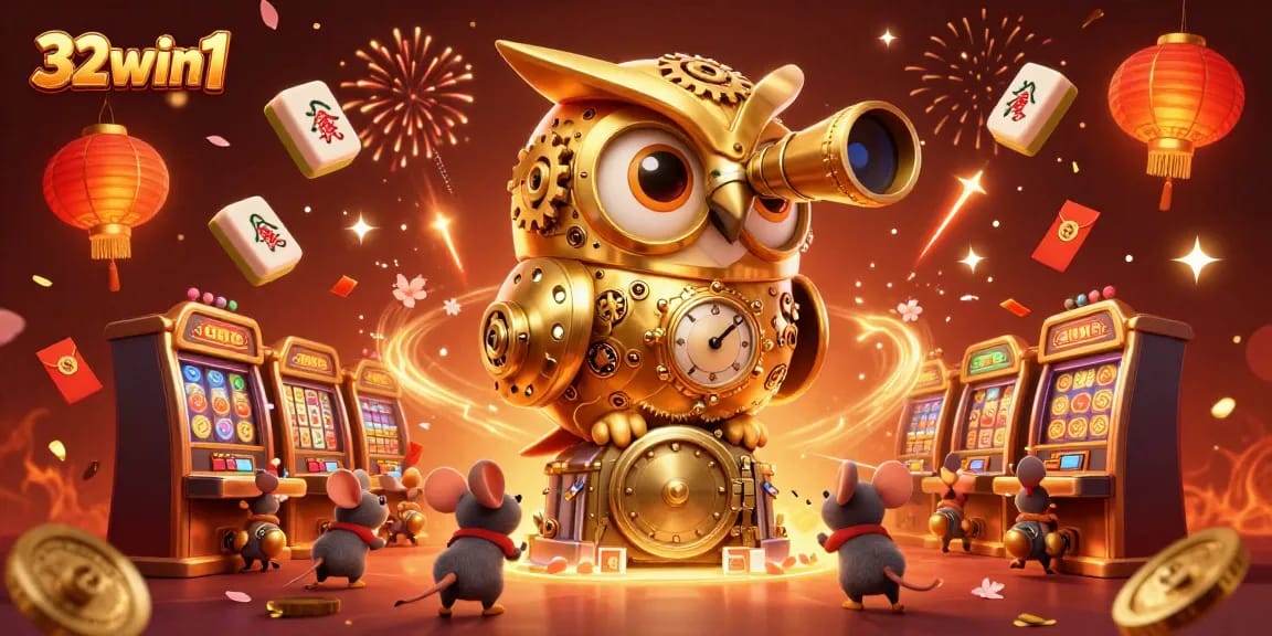 Bet big and win at 32win1 with a captivating casino adventure featuring whimsical characters and vibrant game elements.