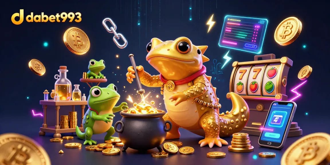 Experience thrilling wins at dabet993 with a vibrant 3D casino world filled with golden treasures.