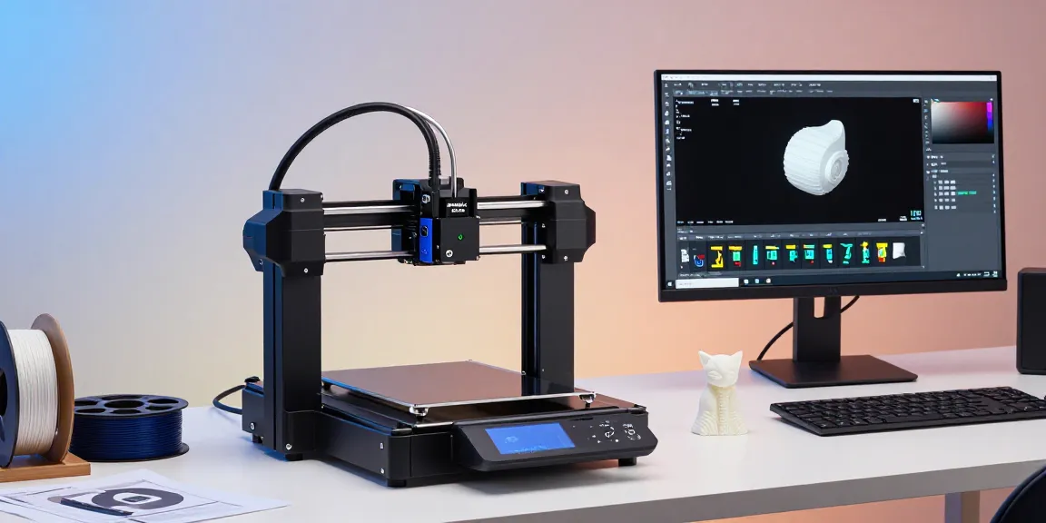 Best beginner 3D printer showcasing SPARKX i7 with AI technology and modern design tools.