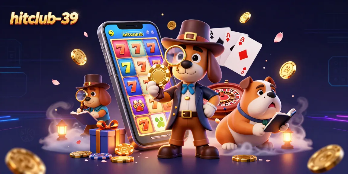 Join hitclub-39 to uncover rewarding gaming adventures with 3D cartoon characters and vibrant casino elements.