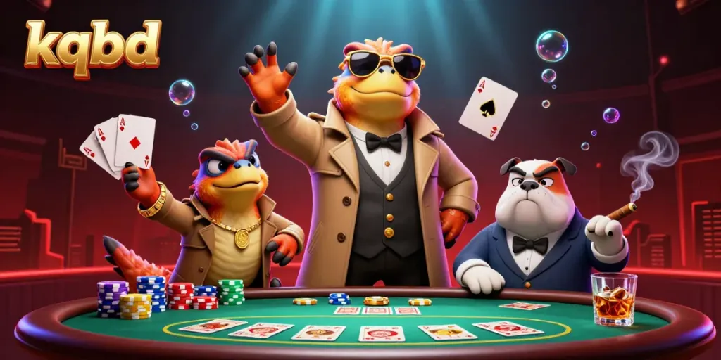 Experience kqbd through an entertaining scene of raptors in a trench coat trying to enter a classy casino.