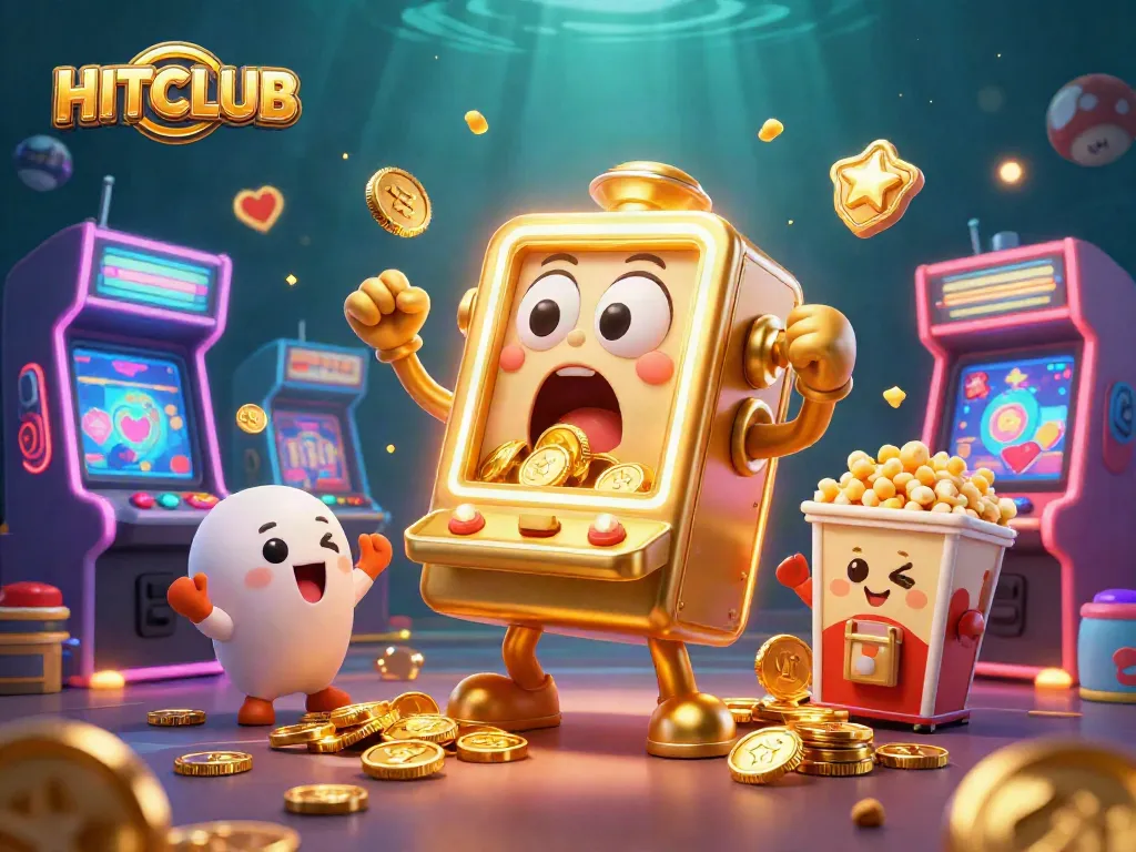 Experience HITCLUB’s thrilling jackpot with vibrant slot machine action and golden rewards.