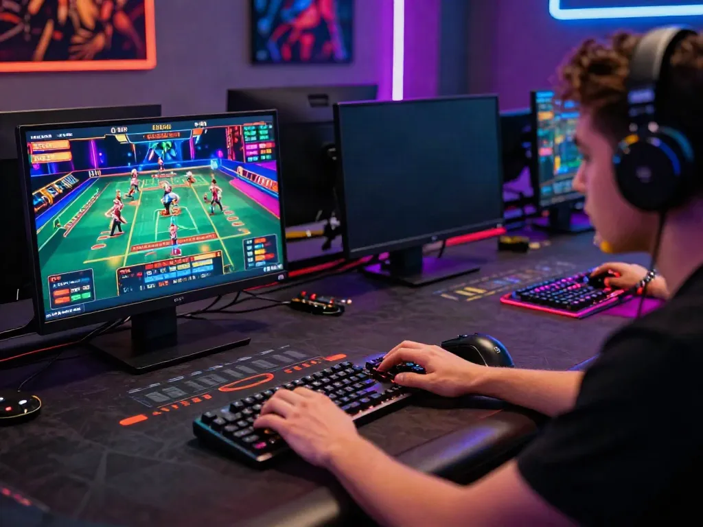 Engaging online gaming experience at https://du88az.net/ with vibrant visuals and immersive atmosphere.