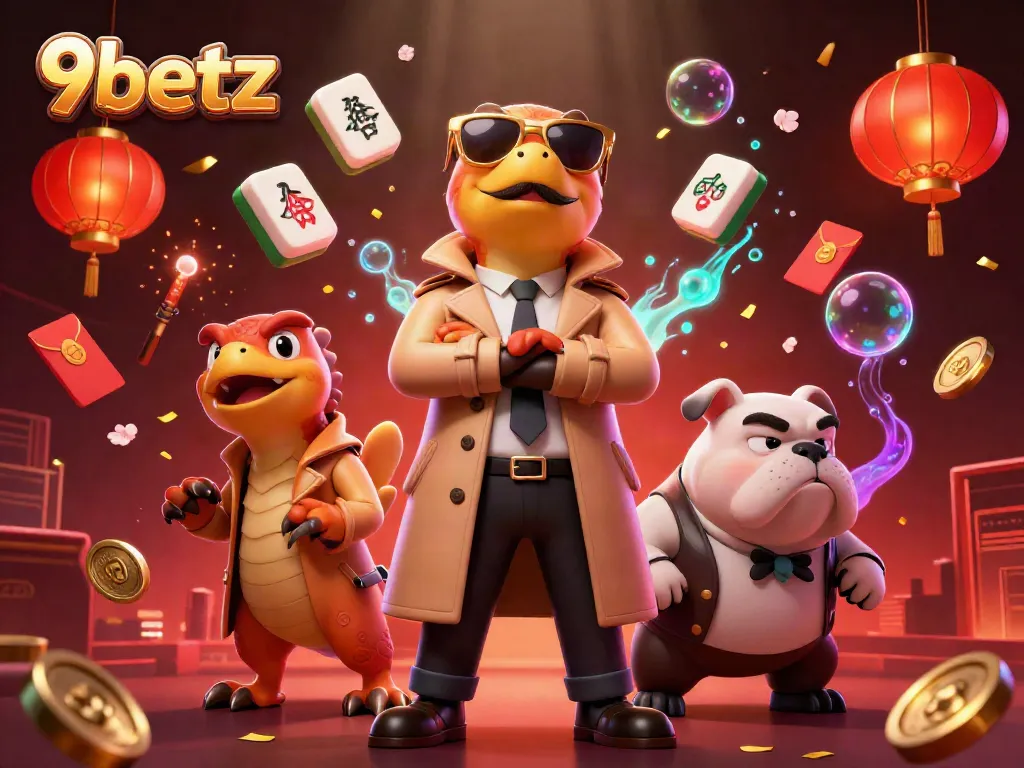 Experience the excitement of 9betz as raptors in disguise attempt to enter a luxurious casino.
