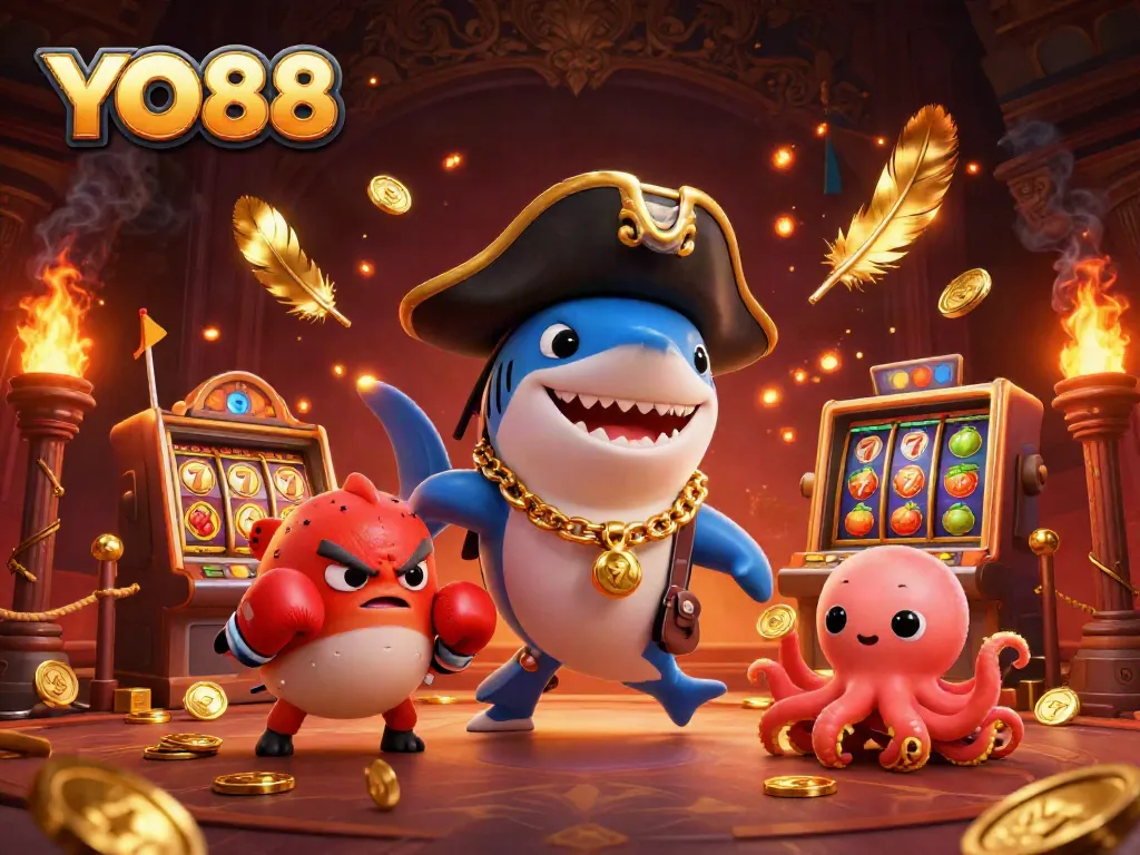 Engage with YO88's thrilling casino adventure featuring dynamic characters and exciting elements.